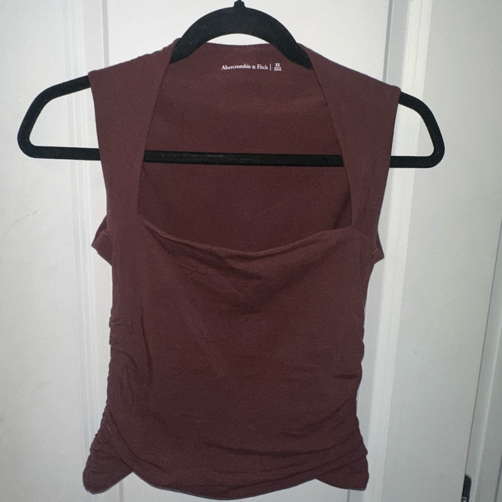 A&F Women's Ava Brown Top, XS, *NEVER WORN*